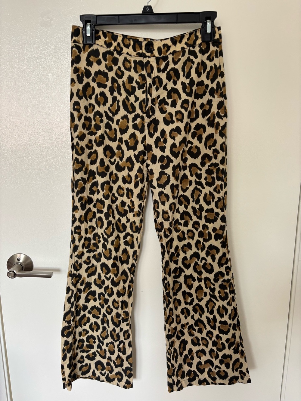 Zara leopard pants